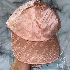 Off-White Satin Logo Baseball Cap *NEW*